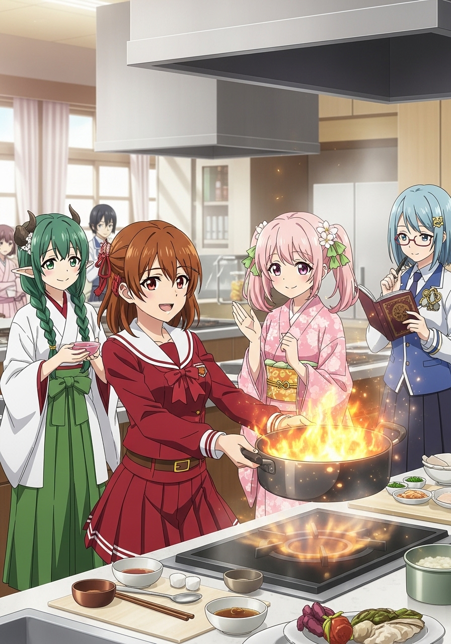 桜花陰陽学院シリーズ3_熱血コンテストと隠し味の友情